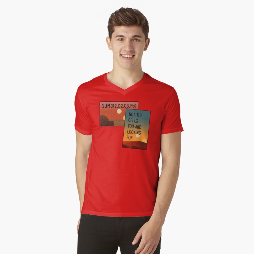Item preview, V-Neck T-Shirt designed and sold by mystudiocreate.