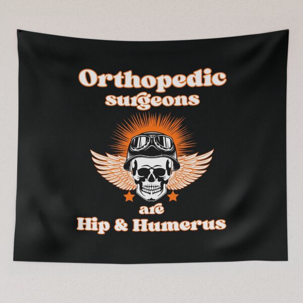 Item preview, Funny Orthopedics, Groovy skeleton Orthopedics Design. i love orthopedics, hip and humerus  designed and sold by doctors-apparel.