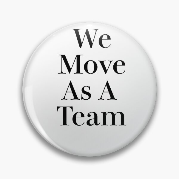 Item preview, We Move As A Team designed and sold by sujeeyoga.