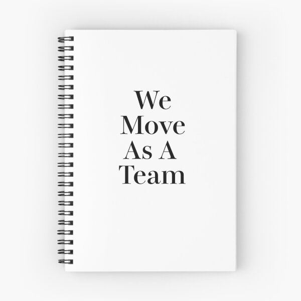 Item preview, We Move As A Team designed and sold by sujeeyoga.