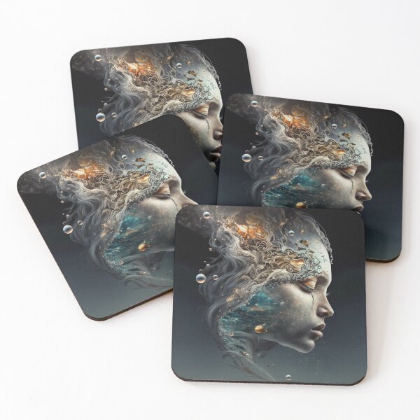 Item preview, Esoteric Wall Art, Metal Wall Art, Cosmic Fantasy Esoterical View of the Zodiacal Signs designed and sold by esoTeriko.
