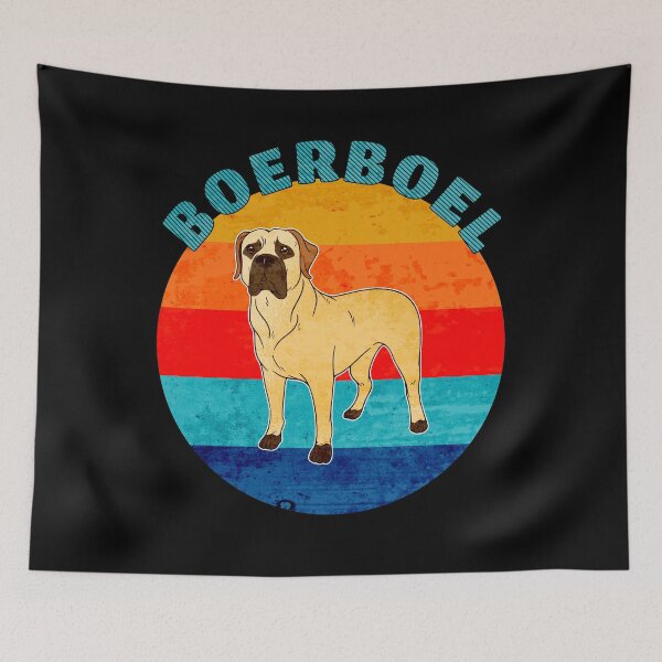 Item preview, Boerboel Dog, South African Mastiff designed and sold by artfulnotebook.