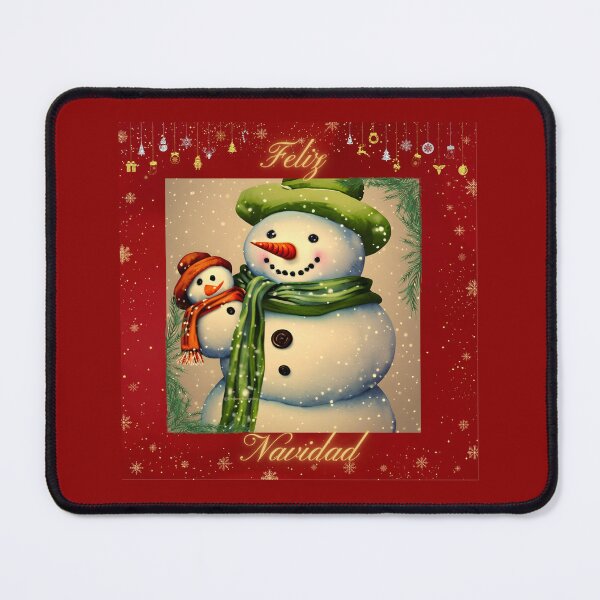 Item preview, Feliz Navidad de parte del muñeco de nieve y el bebé muñeco de nieve designed and sold by DreamyEscapism.