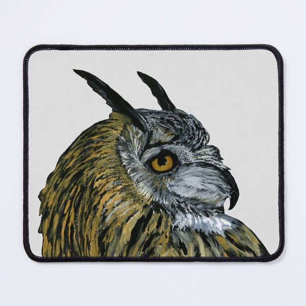 Item preview, Horned Owl || Watercolor Art by Sulazen designed and sold by SULAZEN.