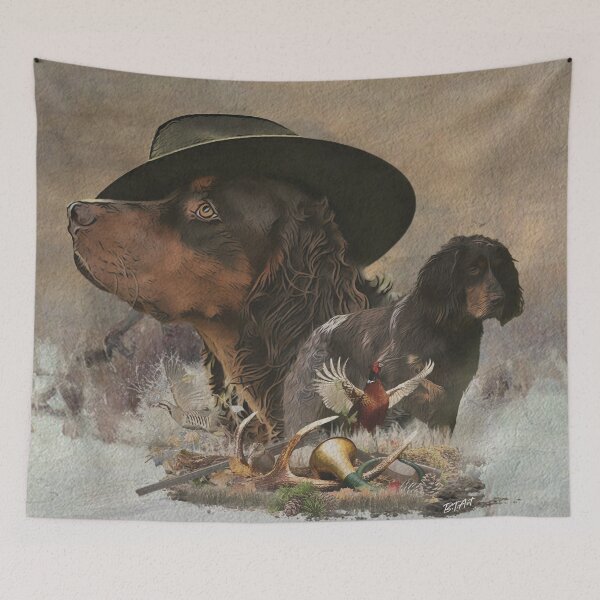 Item preview, Picardy Spaniel , Hunting Season  designed and sold by TammyHunterArt.