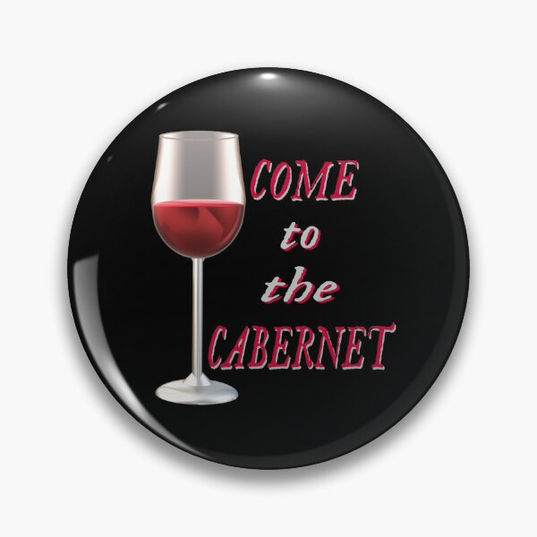 Artikelvorschau, Kommen Sie zum Cabernet. Ein Glas Cabernet-Sauvignon-Rotwein. (Schwarzer Hintergrund) entworfen und verkauft von ArtByLM.