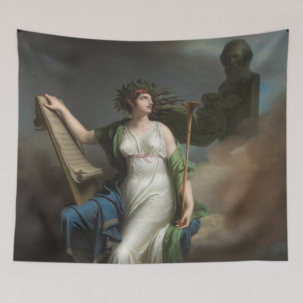 Item preview, Calliope, Muse of Epic Poetry | Charles Meynier | 1798 Greek Mythology Art designed and sold by CJET.