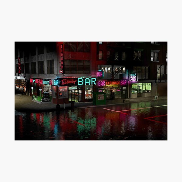 Terminal Bar Photographic Print