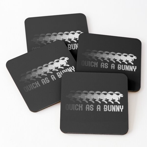 Item preview, Quick as a Bunny Speedy Hopping Rabbit Logo designed and sold by CRHPOD20.
