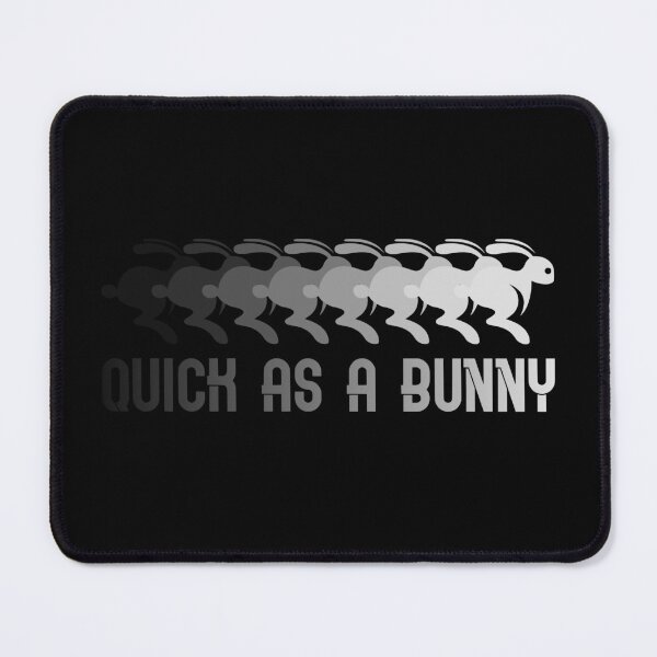 Item preview, Quick as a Bunny Speedy Hopping Rabbit Logo designed and sold by CRHPOD20.