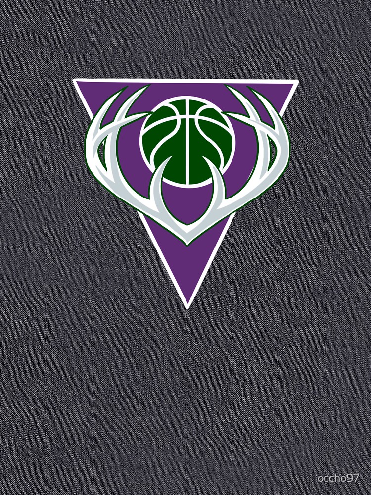 milwaukee Bucks purple Lightweight Sweatshirt for Sale by occho97