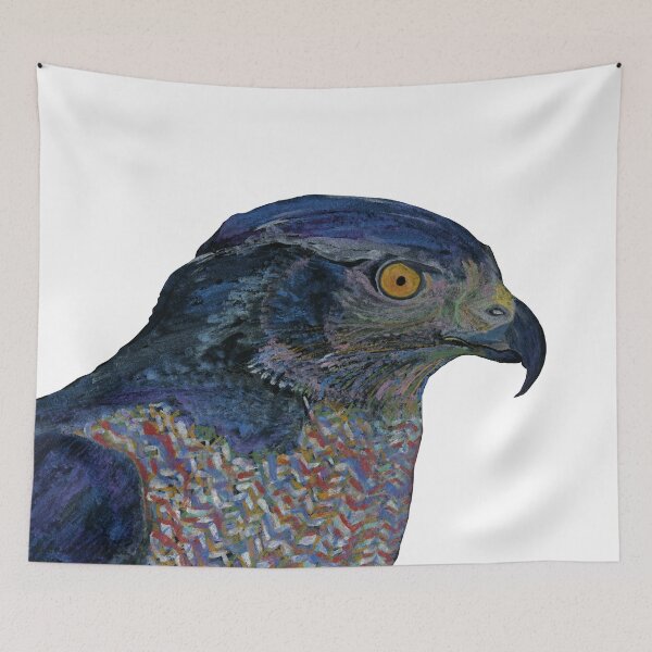Item preview, Glitter Falcon || Watercolor Art by Sulazen designed and sold by SULAZEN.