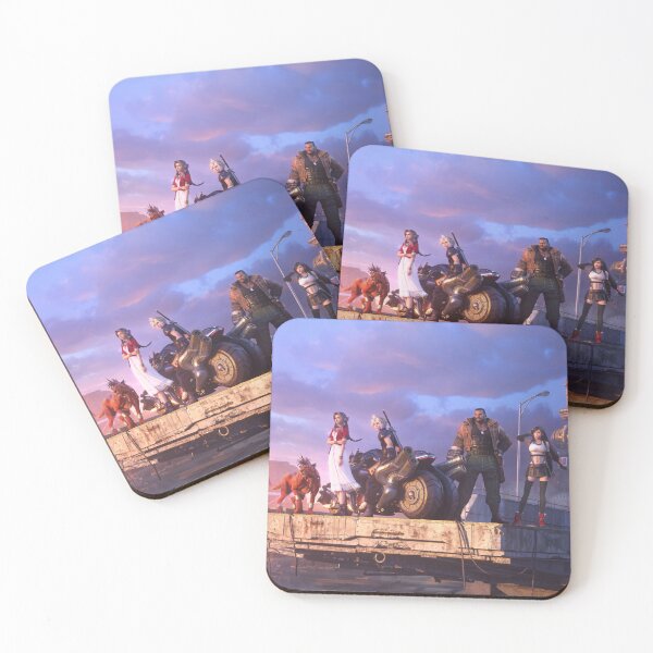 Item preview, Cloud, Aerith, Tifa, Barret, Red XIII - Ahead On Our Way [Remake] designed and sold by GlitchBob452.