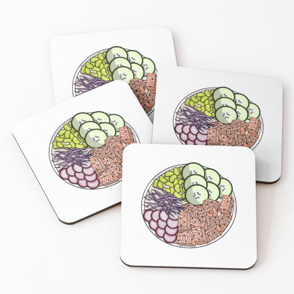 Item preview, Poke Bowl designed and sold by honeybeepaper.