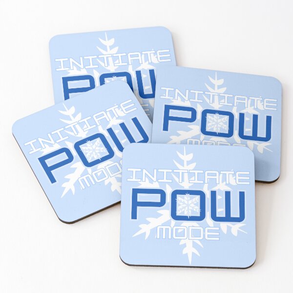 Item preview, Pow Mode - Blue designed and sold by Mepatch.