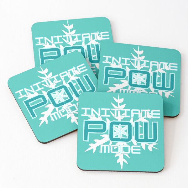 Item preview, Pow Mode - Teal designed and sold by Mepatch.