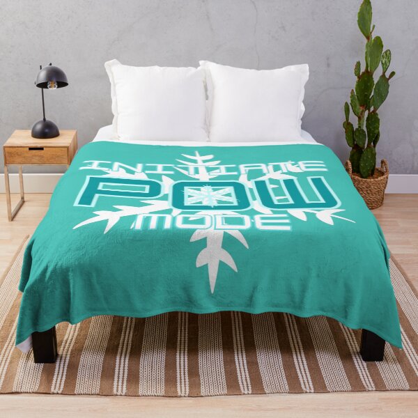 Item preview, Pow Mode - Teal designed and sold by Mepatch.