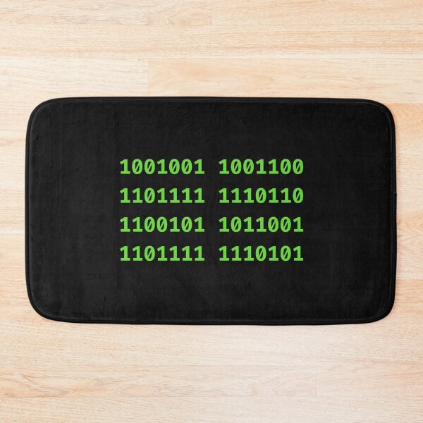 Item preview, 1001001 1001100 1101111 1110110 1100101 1011001 1101111 1110101 designed and sold by LavaCreative.