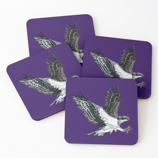 Item preview, Osprey Landing || Watercolor Art by Sulazen designed and sold by SULAZEN.