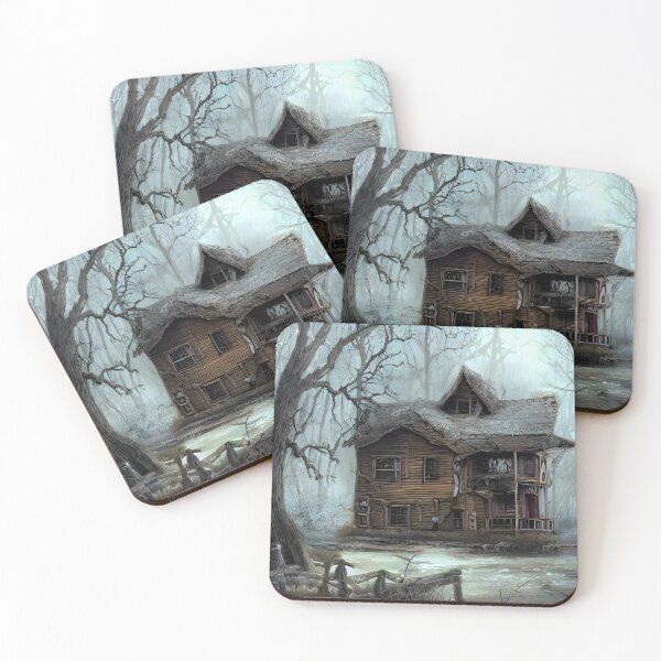 Item preview, Shack by a Creek designed and sold by Fractal Journeys, etc. .