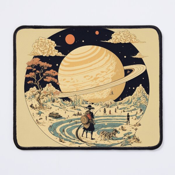 Item preview, Journey to Saturn designed and sold by Red-Alien.