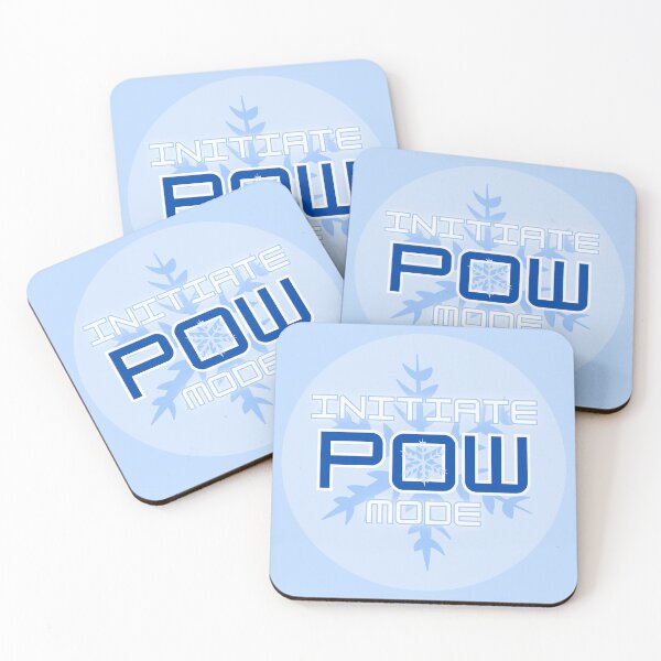 Item preview, Pow Mode - Blue designed and sold by Mepatch.