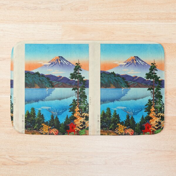 Item preview, Lake Ashi In The Hakone Hills in Early Autumn Tsuchiya Koitsu designed and sold by TeeARTHY.
