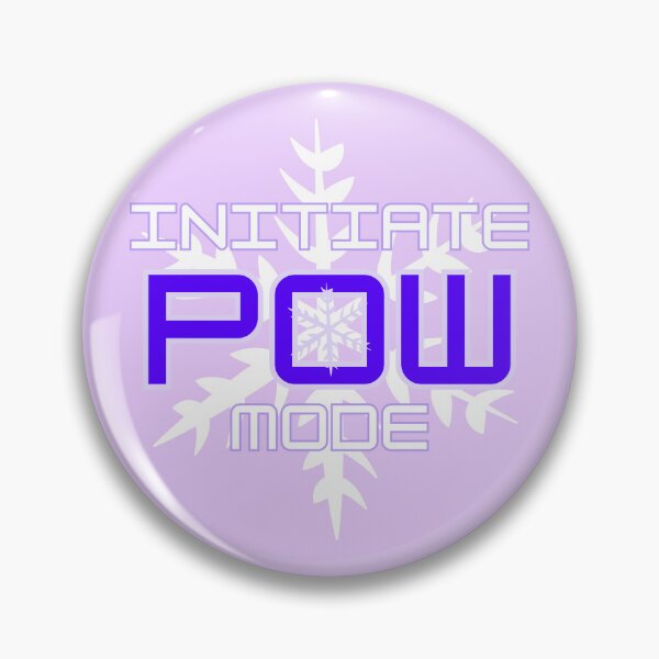 Item preview, Pow Mode - Purple designed and sold by Mepatch.