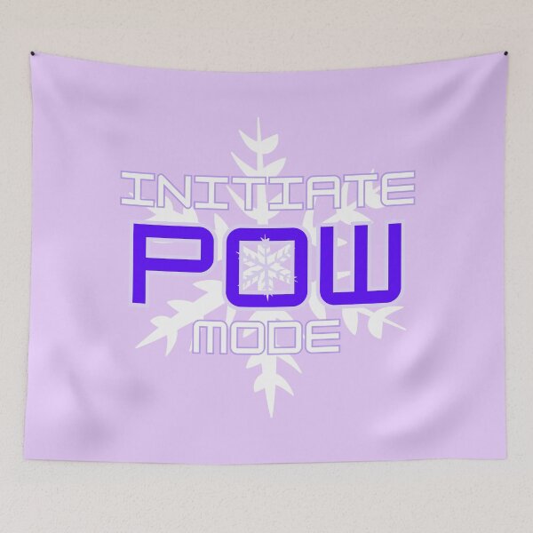 Item preview, Pow Mode - Purple designed and sold by Mepatch.