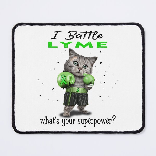 Artikelvorschau, Lyme Warrior - I Battle Lyme Was ist deine Superkraft? entworfen und verkauft von Jennpak.