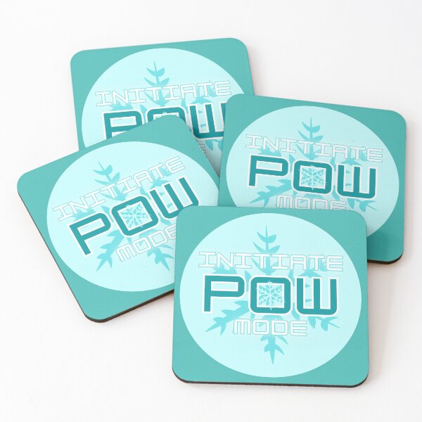 Item preview, Pow Mode - Teal designed and sold by Mepatch.