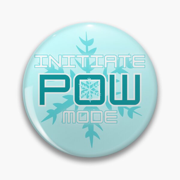 Item preview, Pow Mode - Teal designed and sold by Mepatch.
