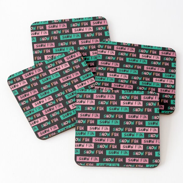Item preview, Colorful Snow Fun Pattern  designed and sold by tearracreative.
