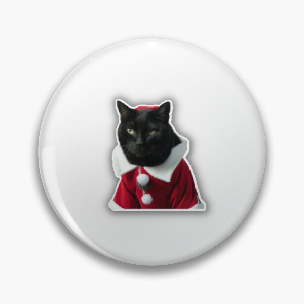 Item preview, Black Cat Santa designed and sold by ColorSpot.