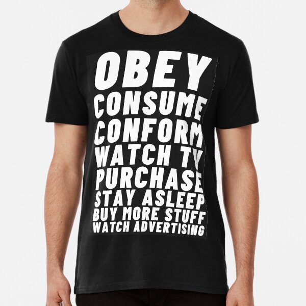 Artikel-Vorschau von OBEY Design inspiriert vom Film "THEY LIVE" mit Roddy Piper, designt und verkauft von Savage-ts.