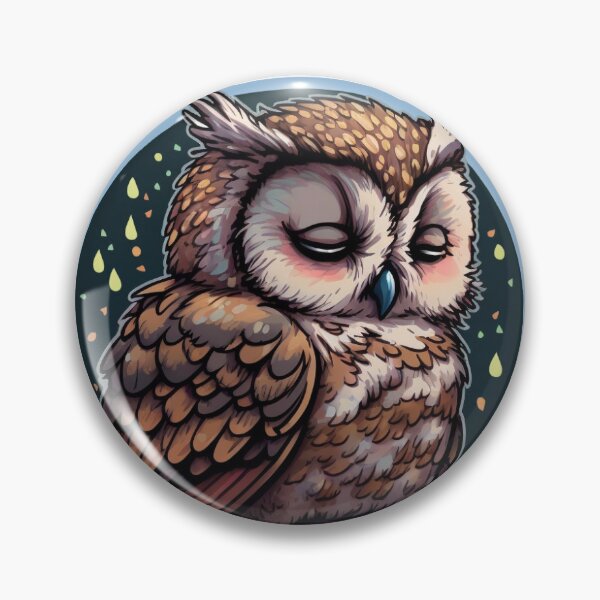 Aperçu de l'œuvre Hibou endormi créée et vendue par demonpaimon.