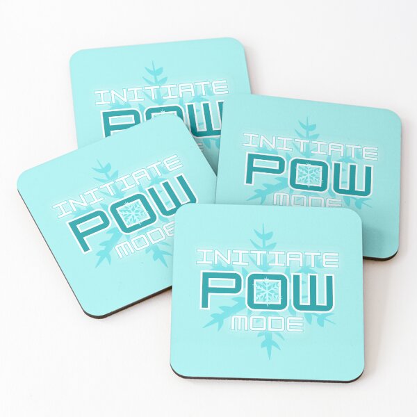 Item preview, Pow Mode - Teal designed and sold by Mepatch.