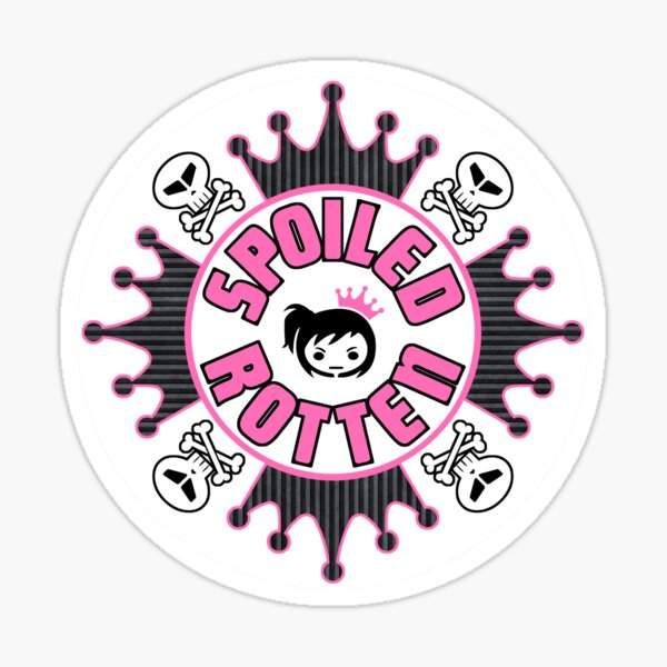  Spoiled Rotten Alternate 1 Sticker For Sale By Milew2 Redbubble