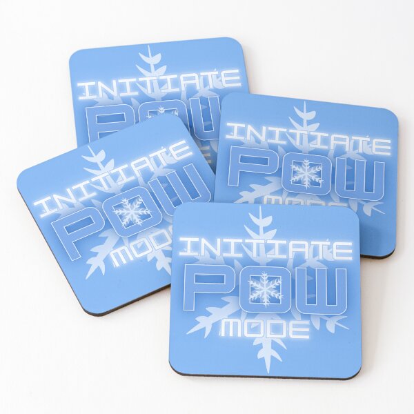 Item preview, Pow Mode - Blue designed and sold by Mepatch.