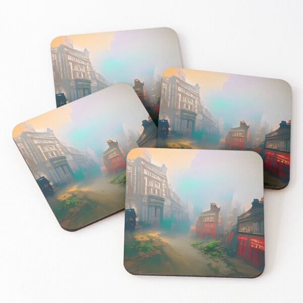 Item preview, Misty London Streets designed and sold by Drazona1.
