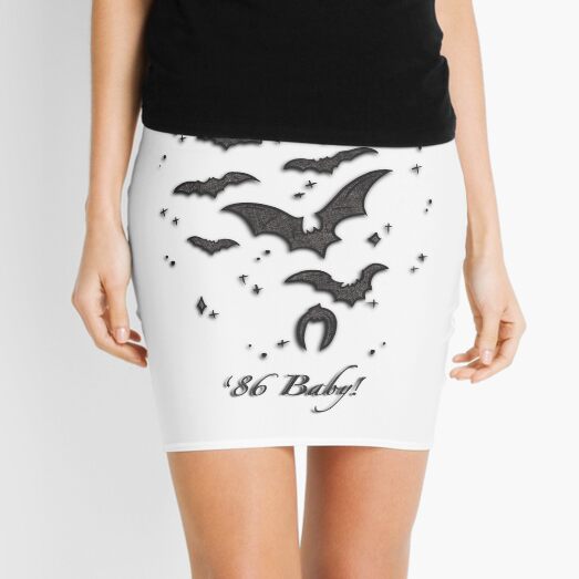 Item preview, Eddie Munson Bat Tattoo Design (Black Sparkly) designed and sold by RadRoseRhapsody.