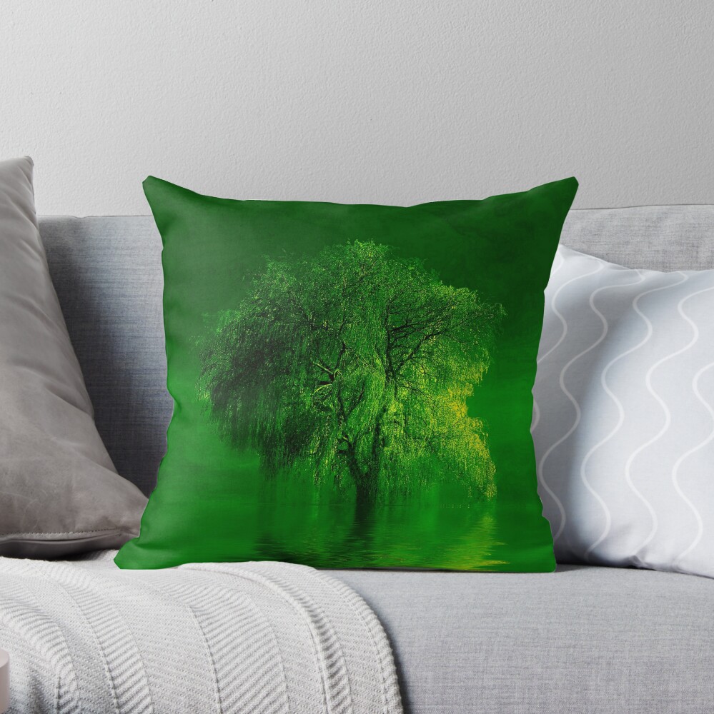 Terre verde Throw Pillow