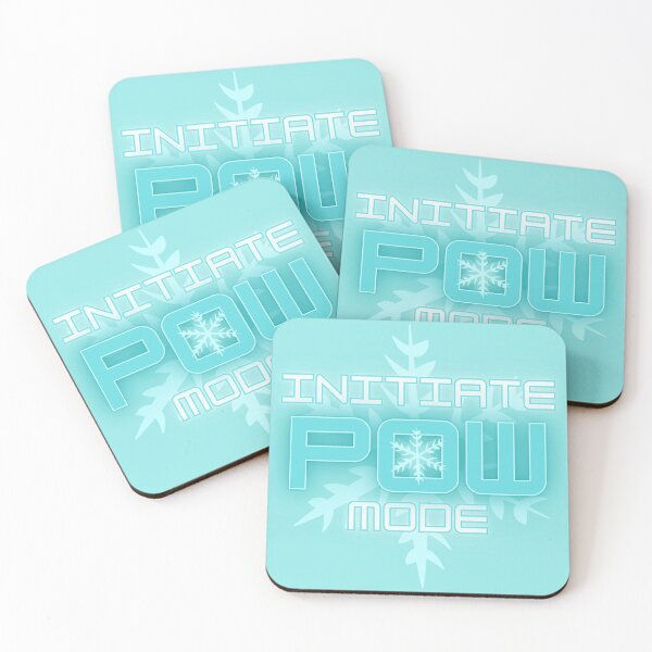 Item preview, Pow Mode - Teal designed and sold by Mepatch.
