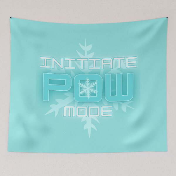 Item preview, Pow Mode - Teal designed and sold by Mepatch.