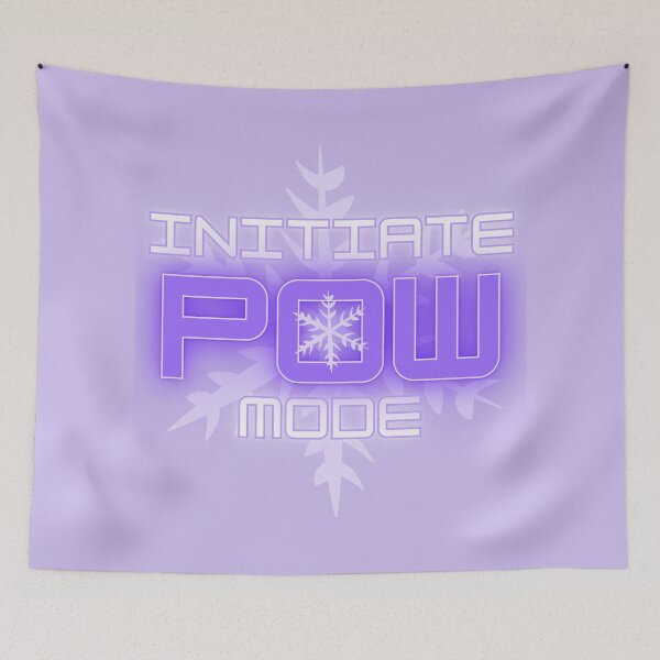 Item preview, Pow Mode - Purple designed and sold by Mepatch.