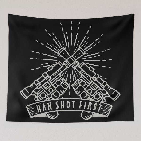 Item preview, Han Shot First designed and sold by ThomasKadmon.