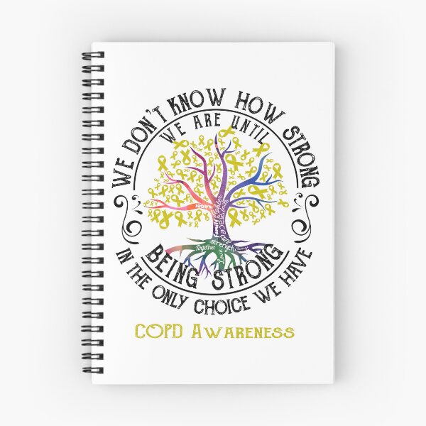 Item preview, COPD Awareness - Being Strong In The Only Choice We Have designed and sold by CansellBar.