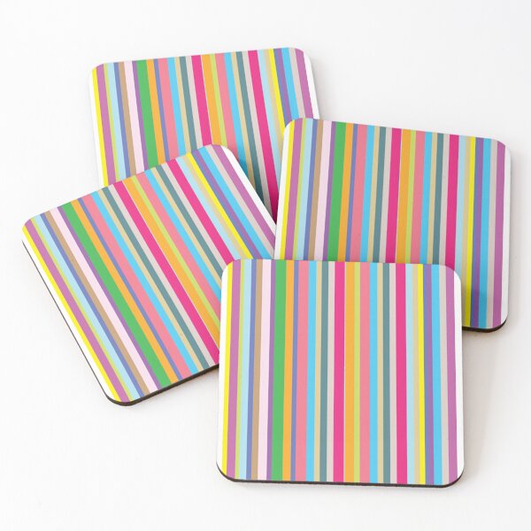 Item preview, Multicolored vertical striped  designed and sold by Rami Khalifah.