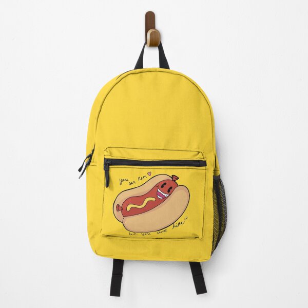 Item preview, Funny Threating Hot Dog designed and sold by WildChildArts.