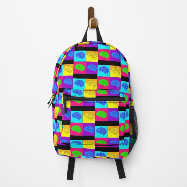 Item preview, Four Colorful Brains - Psychology, Neuroscience, Psych, Psychiatrist, Neuron, Dopamine, Serotonin, Mental Health, Mental Illness, Depression, Anxiety designed and sold by jadedscientist.